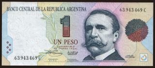 1 peso, 1993