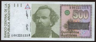 500 australes, 1988