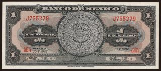 1 peso, 1967