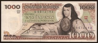 1000 pesos, 1981