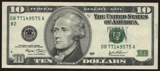 10 dollars, 2003