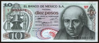 10 pesos, 1972