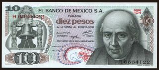 10 pesos, 1973
