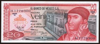 20 pesos, 1972