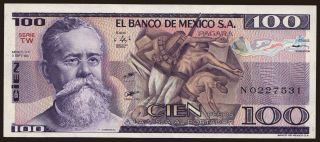 100 pesos, 1981