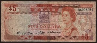 5 dollars, 1986
