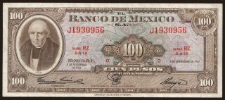 100 pesos, 1961