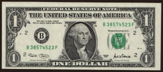 1 dollar, 2001