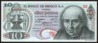 10 pesos, 1971