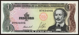 1 peso, 1987