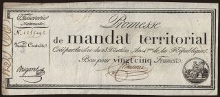 25 francs, 1796