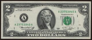 2 dollars, 1976