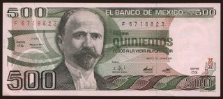 500 pesos, 1982