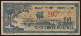 500 piastres, 1945
