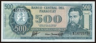 500 guaranies, 1982