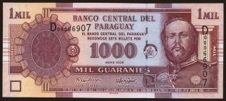 1000 guaranies, 2005