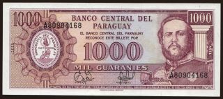 1000 guaranies, 1995