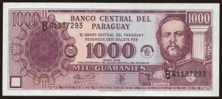 1000 guaranies, 2002