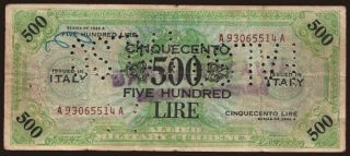 500 lire, 1943, FALSUM