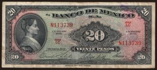 20 pesos, 1967