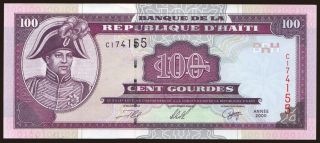 100 gourdes, 2000