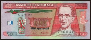 10 quetzales, 2008