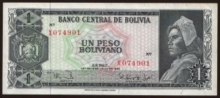 1 peso, 1962
