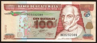 100 quetzales, 1994