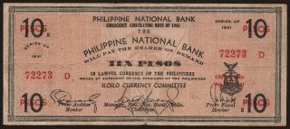 Iloilo, 10 pesos, 1941