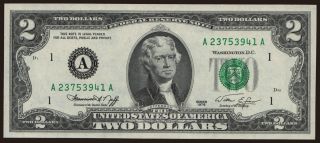 2 dollars, 1976