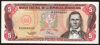 5 pesos, 1993