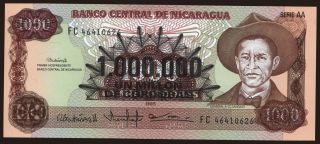 1.000.000 cordobas, 1990