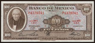 100 pesos, 1963