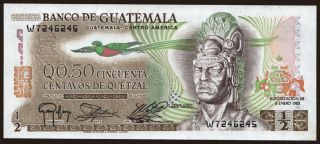 0.50 quetzal, 1983