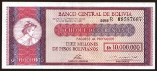 10.000.000 pesos, 1985