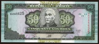 50 gourdes, 2003