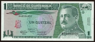 1 quetzal, 1991