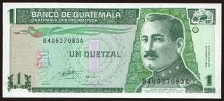 1 quetzal, 1996