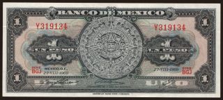1 peso, 1969