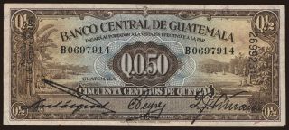 0.50 quetzal, 1942