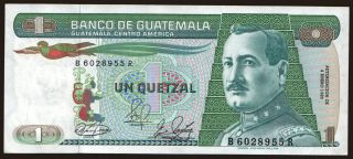 1 quetzal, 1989