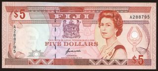 5 dollars, 1992