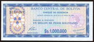 1.000.000 pesos, 1985