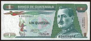 1 quetzal, 1986