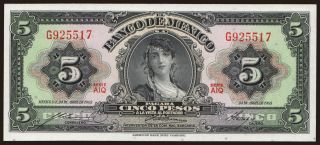 5 pesos, 1963