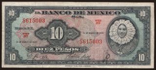 10 pesos, 1959