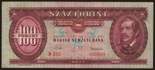 100 forint, 1960