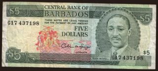 5 dollars, 1993