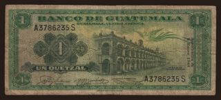 1 quetzal, 1964