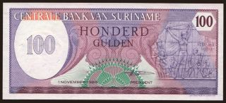 100 gulden, 1985